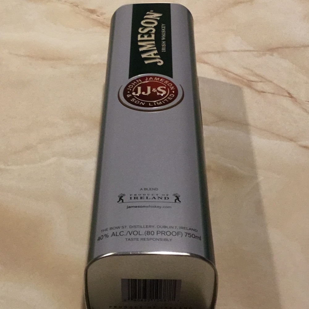 Jameson stash tin box